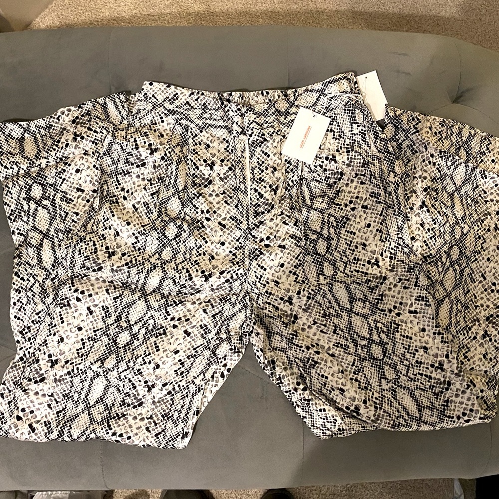 Good American Nwt - Purely Python Print Wide Leg … - image 2